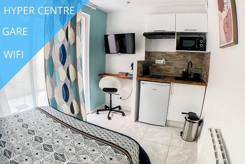 Studio Cosy Gare Amiens Tout Équipé Wifi Netflix 2Pers Esterno foto