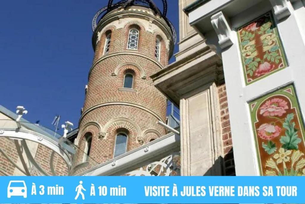 Studio Cosy Gare Amiens Tout Équipé Wifi Netflix 2Pers Esterno foto